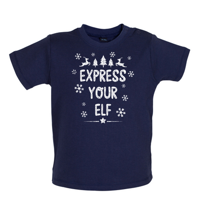 Express Your Elf Baby T Shirt