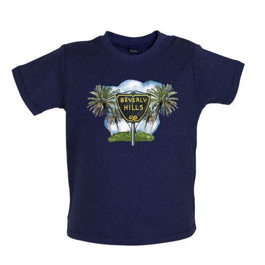 Beverly Hills Sign Baby T Shirt