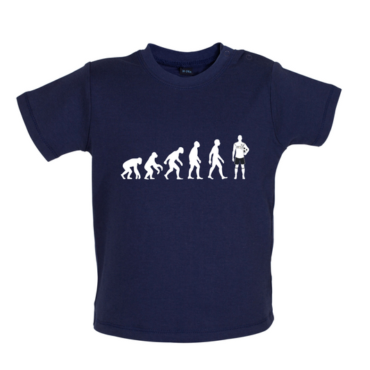 Evolution of Man - Germany Baby T Shirt
