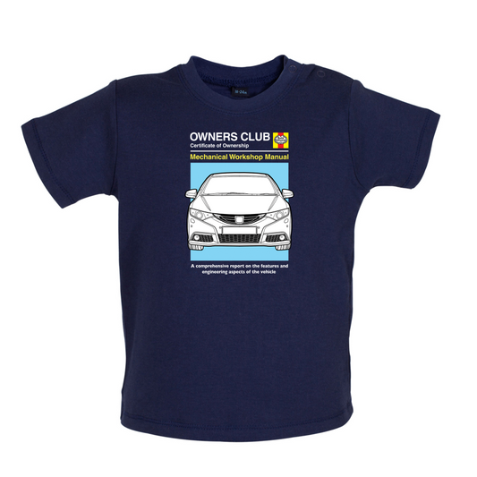 Car Owners Manual Civic Baby T Shirt