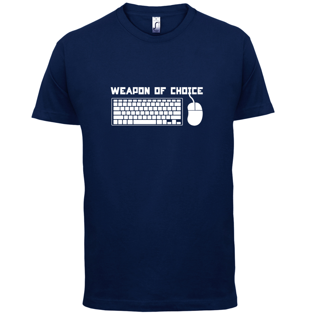 Weapon Of Choice PC T Shirt