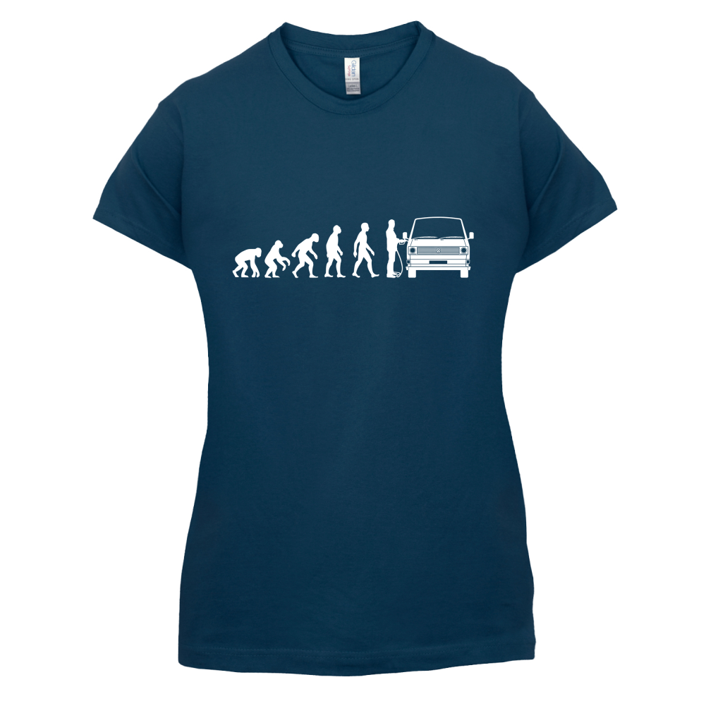 Evolution of Man T3 - T25 Campervan T Shirt