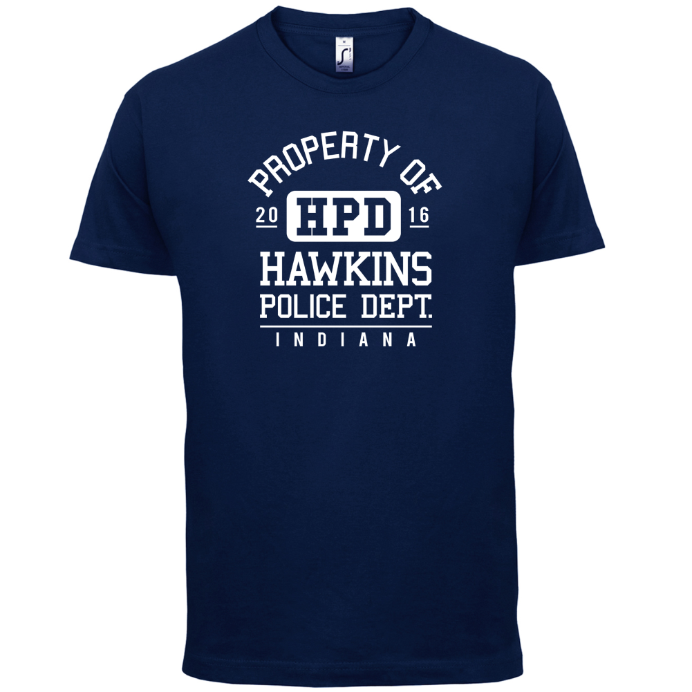 Hawkins Indiana Police Dept T Shirt