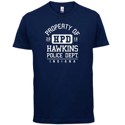 Hawkins Indiana Police Dept T Shirt