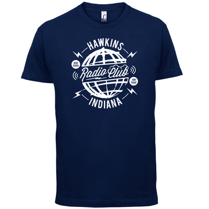 Hawkins Indiana Radio Club T Shirt