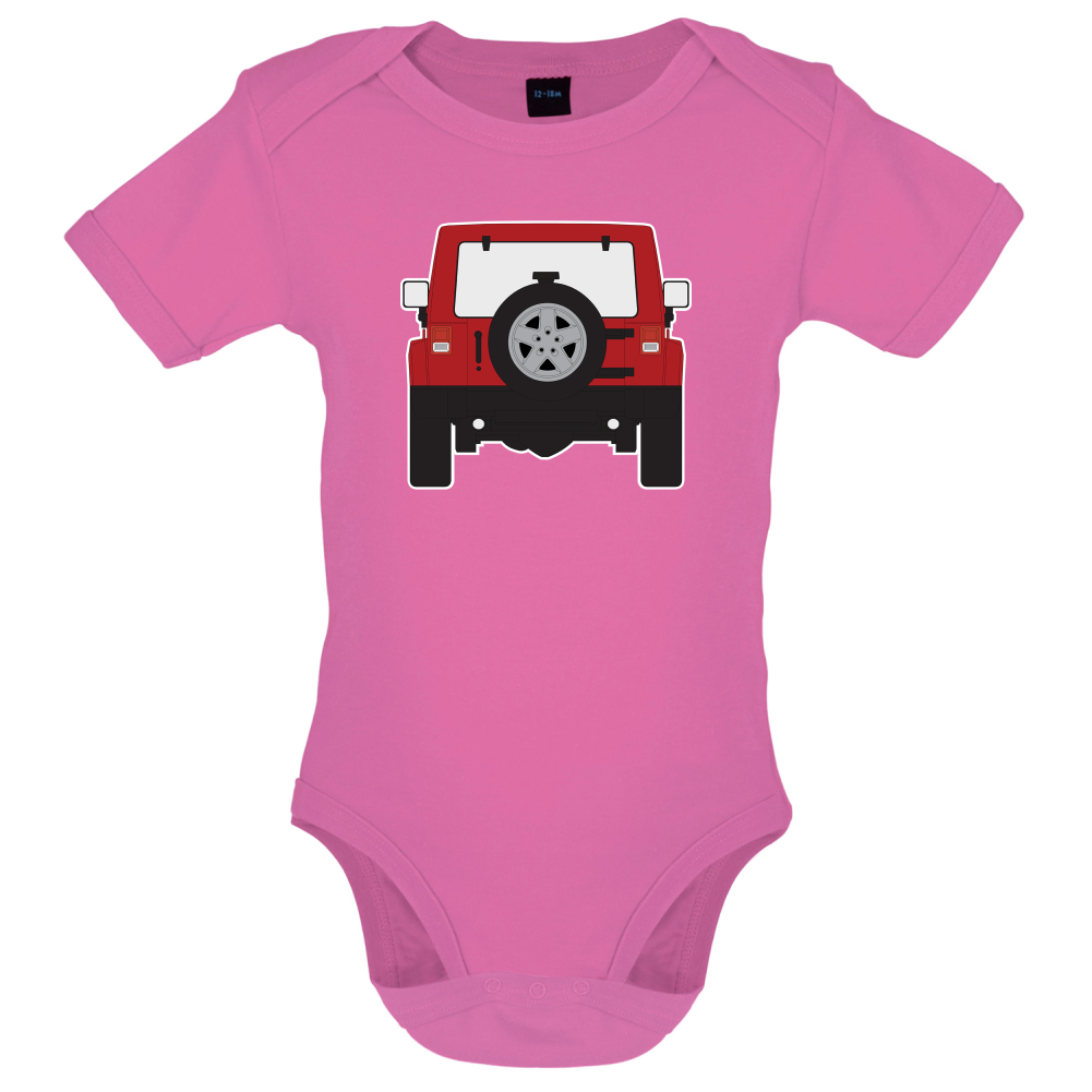 JW Rear Red Baby T Shirt