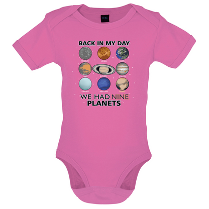 We Had Nine Planets Baby T Shirt