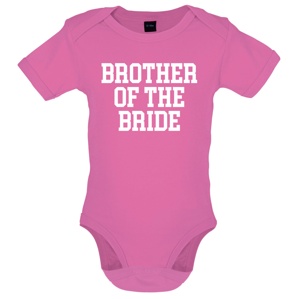 Brother Of The Bride Baby T Shirt