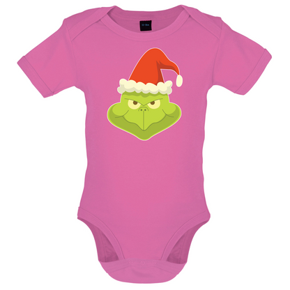 Grinch Face Baby T Shirt