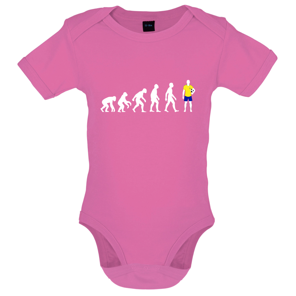 Evolution of Man - Brazil Baby T Shirt