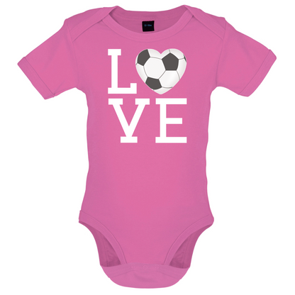 I Love Football Baby T Shirt