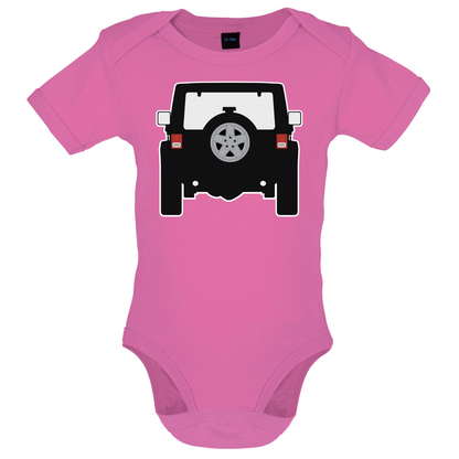 JW Black Rear Baby T Shirt