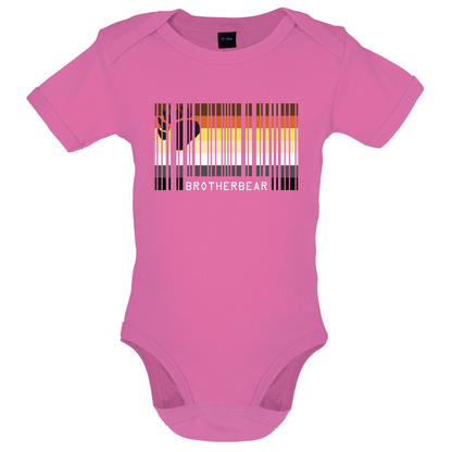 LGBT Barcode Flags - Brother Bear Baby T Shirt