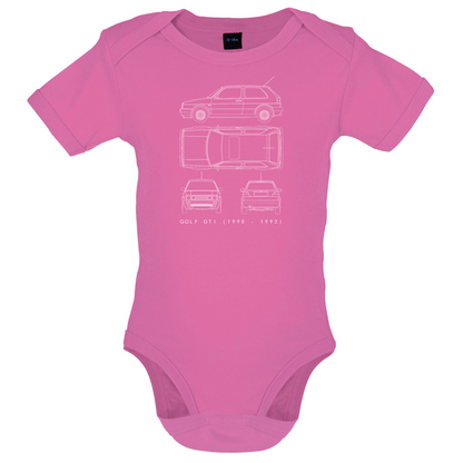 4 View Golf GTI MK2 Baby T Shirt