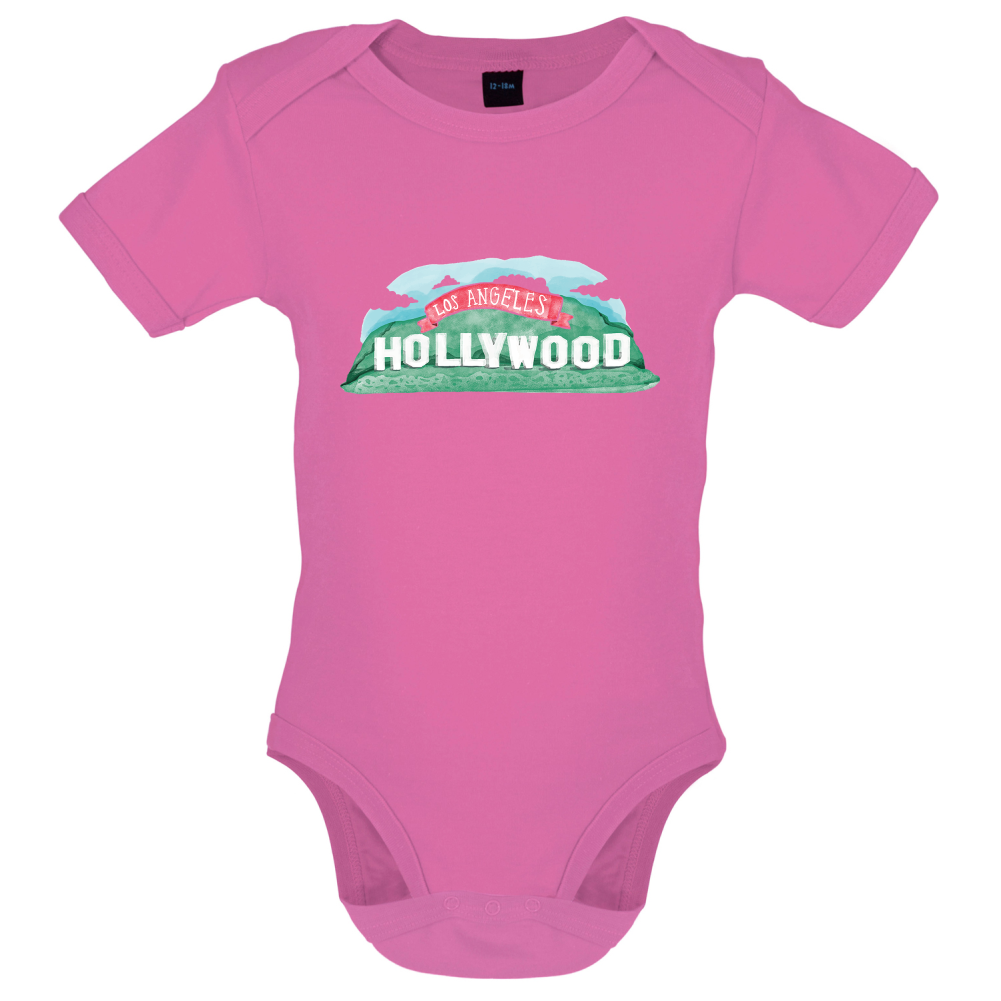 Hollywood Sign Baby T Shirt