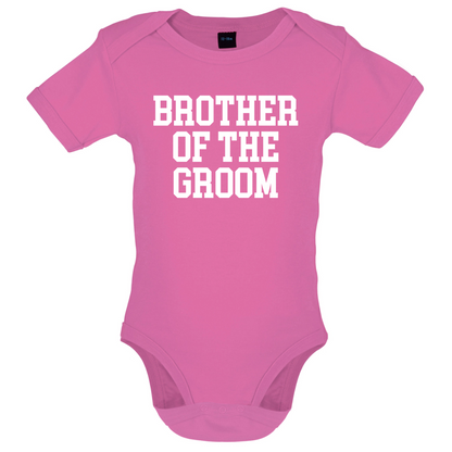 Brother Of The Groom Baby T Shirt