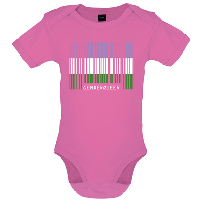 LGBT Barcode Flags - Gender Queer Baby T Shirt