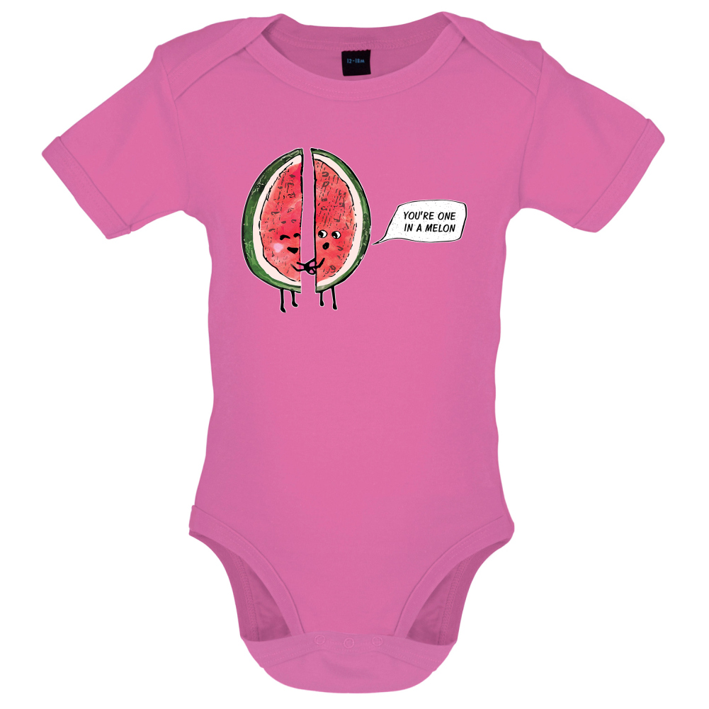 One In A Water Melon Baby T Shirt