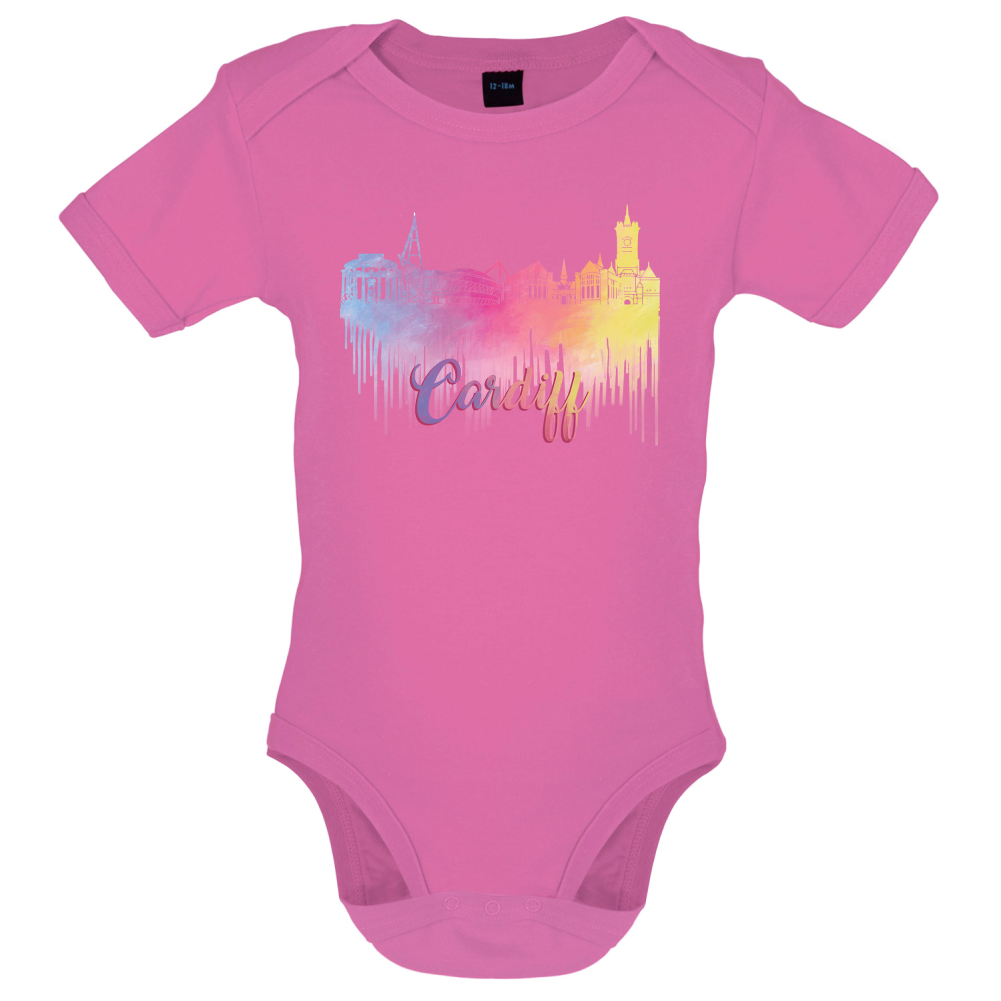 Cardiff Silhouette  Baby T Shirt