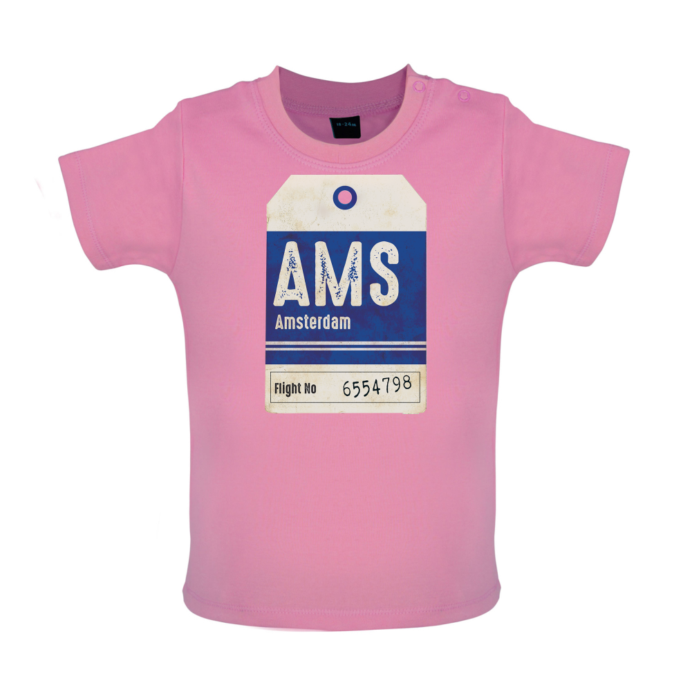 Amsterdam Tag Baby T Shirt