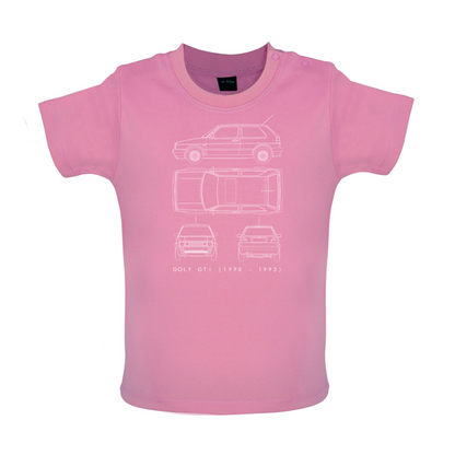 4 View Golf GTI MK2 Baby T Shirt