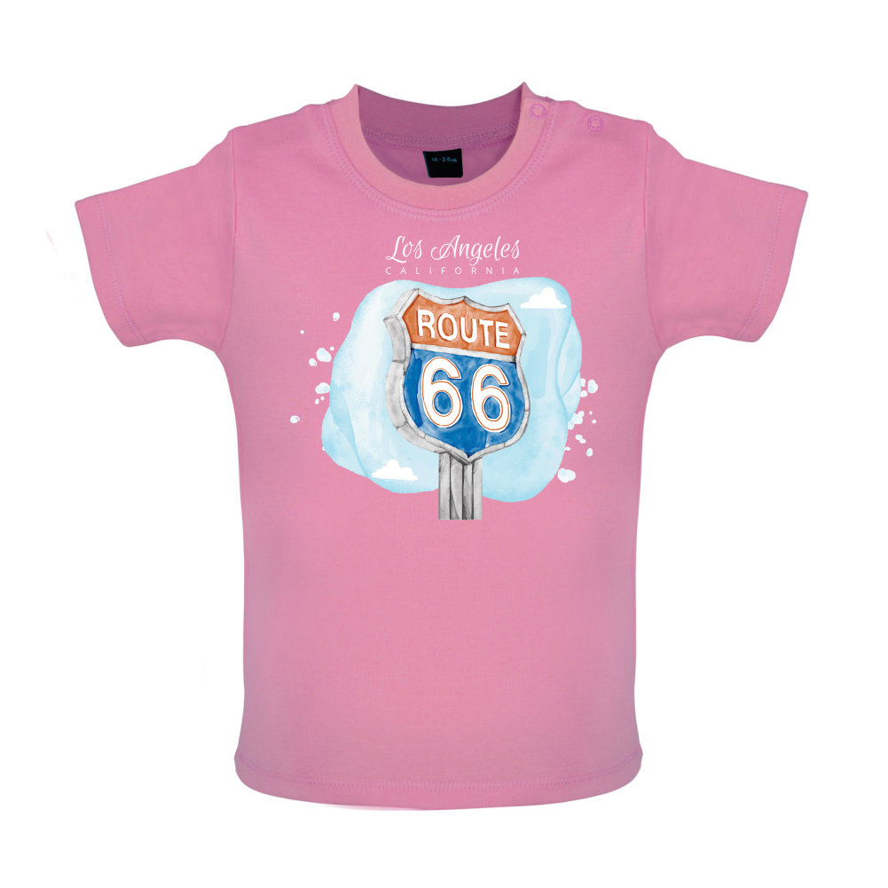 Route 66 Baby T Shirt