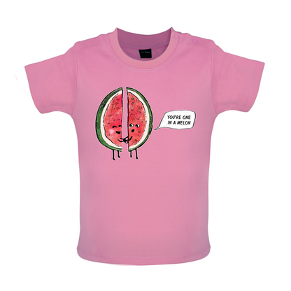 One In A Water Melon Baby T Shirt