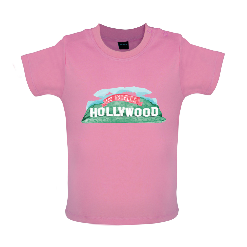 Hollywood Sign Baby T Shirt