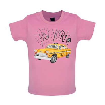 Yellow Taxi NYC Baby T Shirt