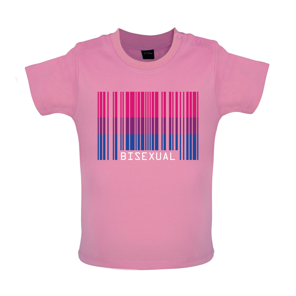 LGBT Barcode Flags - Bisexual Baby T Shirt