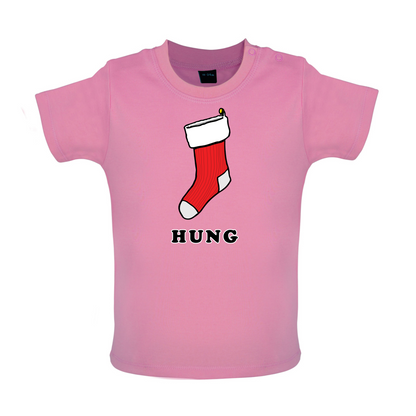 Hung Stocking Baby T Shirt