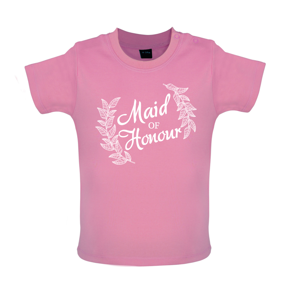 Maid Of Honor Baby T Shirt