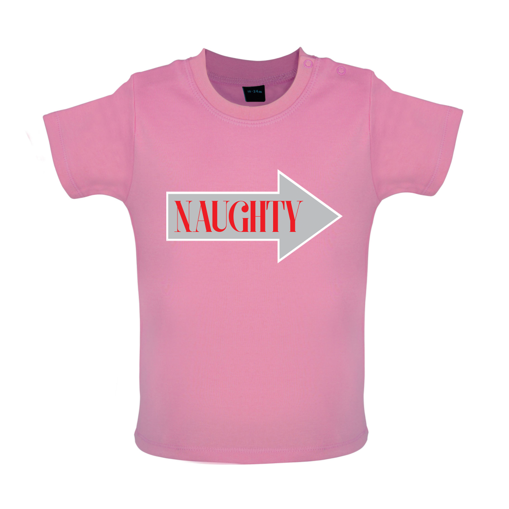 Naughty Arrow Baby T Shirt