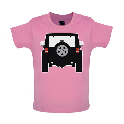 JW Black Rear Baby T Shirt