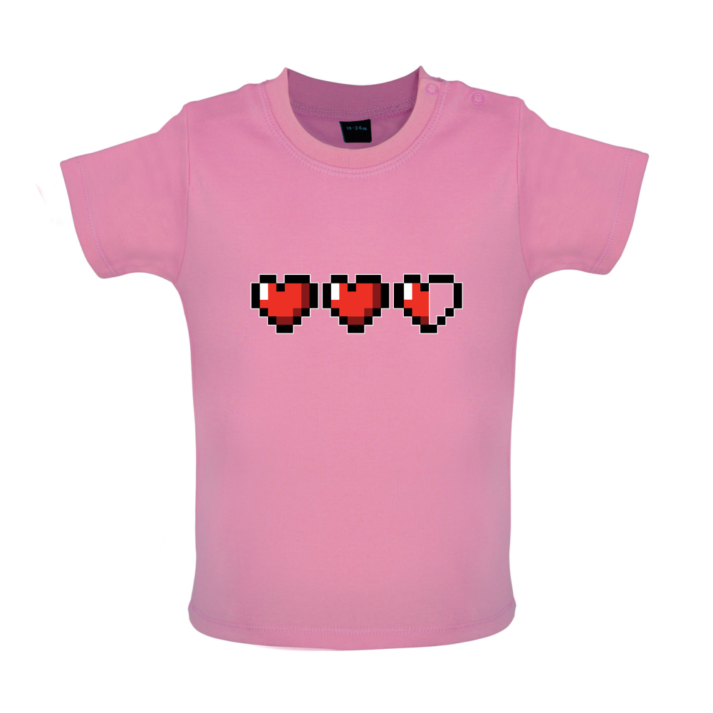 Zelda Hearts Baby T Shirt