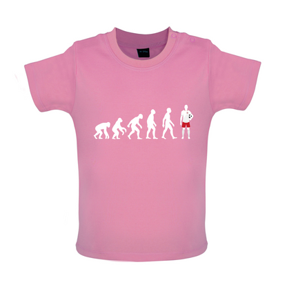 Evolution of Man - Poland Baby T Shirt