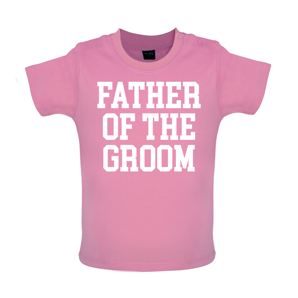 Father Of The Groom Baby T Shirt