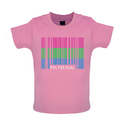 LGBT Barcode Flags - PolySexual Baby T Shirt