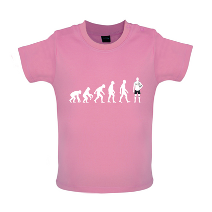 Evolution of Man - Germany Baby T Shirt