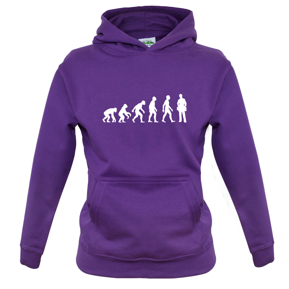 Evolution Of Man Electrician Kids T Shirt