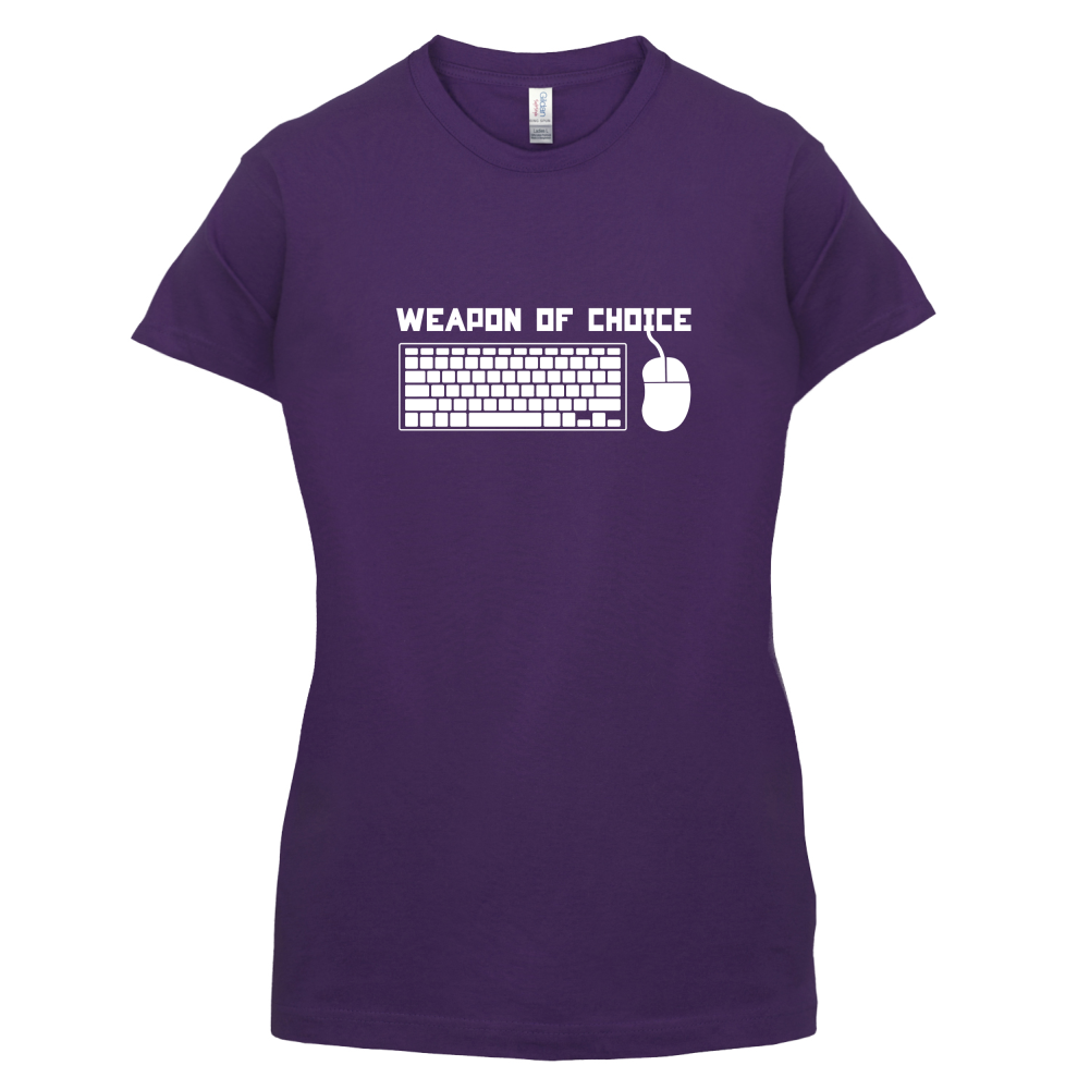 Weapon Of Choice PC T Shirt