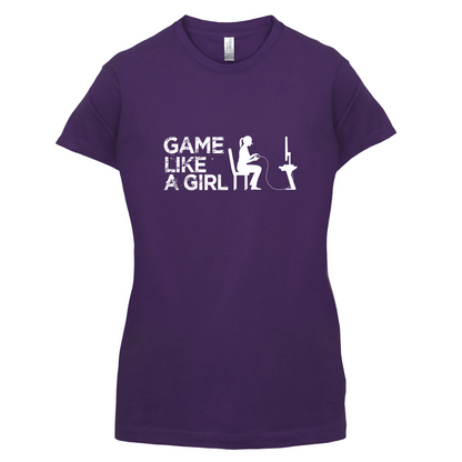 Game Like A Girl T Shirt