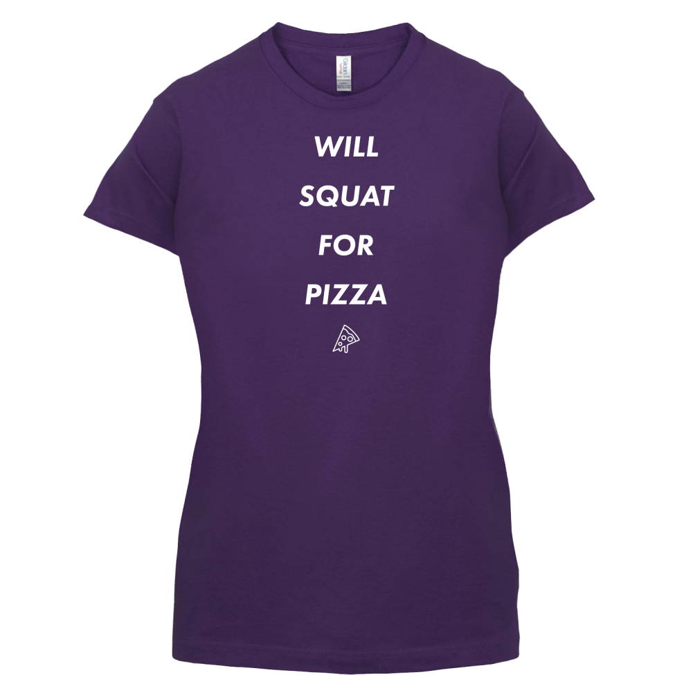 Squat For Pizza T Shirt