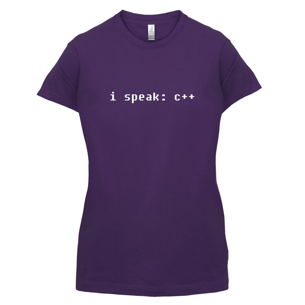 I Speak C Plus Plus T Shirt