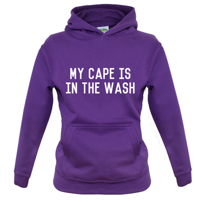 My Cape Is In The Wash Kids T Shirt