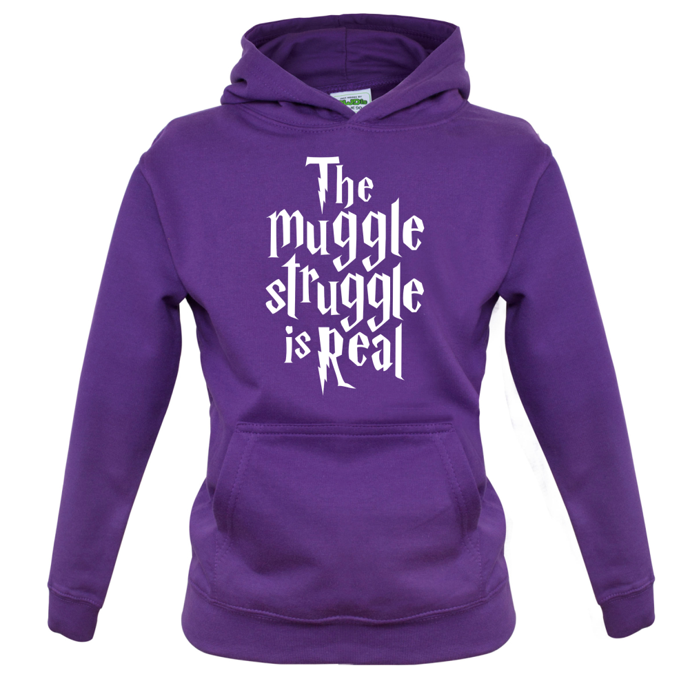 The Muggle Struggle Kids T Shirt