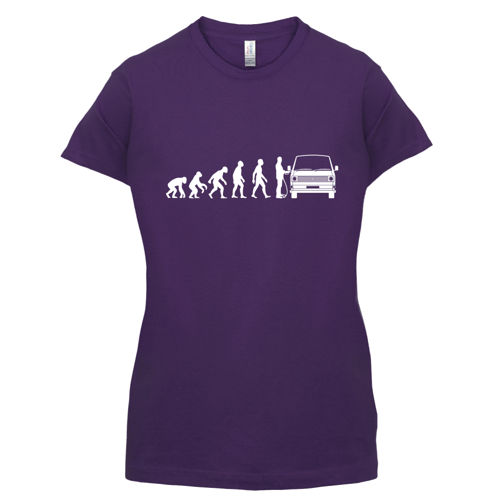 Evolution of Man T3 - T25 Campervan T Shirt