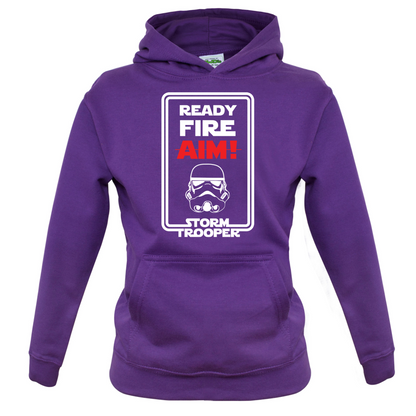 Ready Fire Aim Kids T Shirt