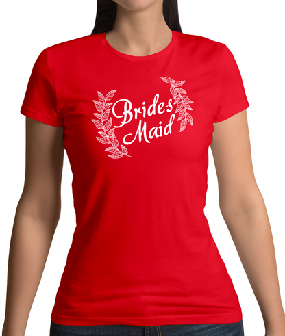 Bridesmaid Floral T Shirt