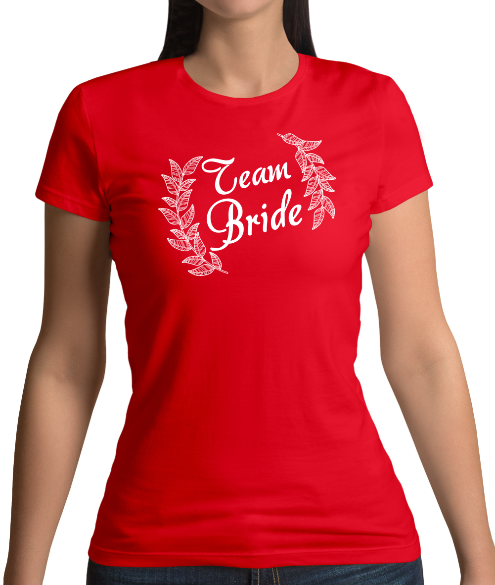 Team Bride Floral T Shirt